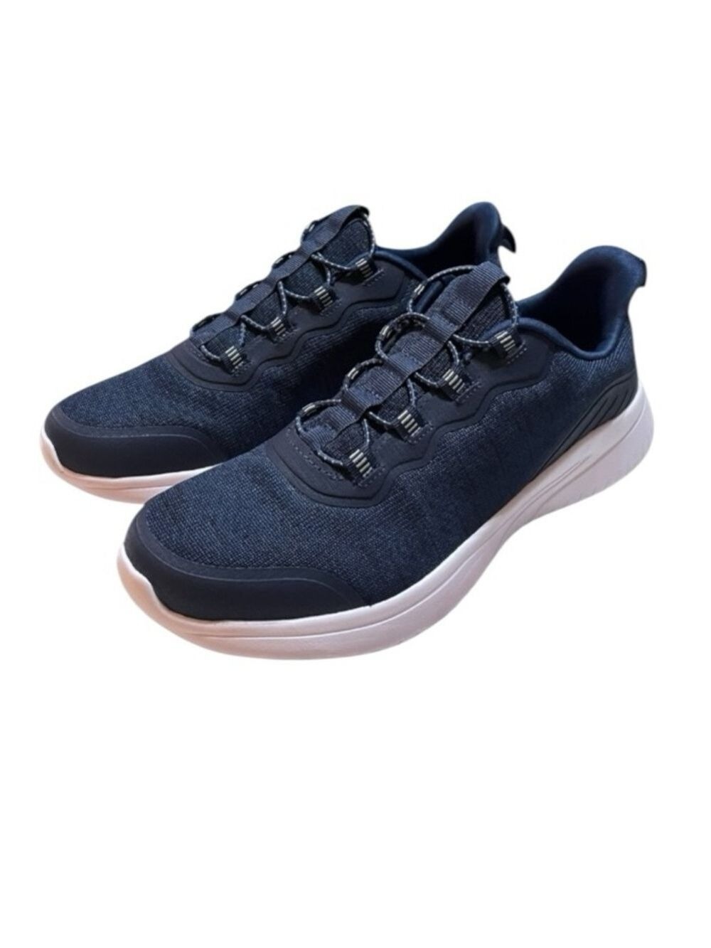 Athletic Works Men's Rudy Low-Top Sneakers in Navy Blue Men’s Size 8 Lightweight